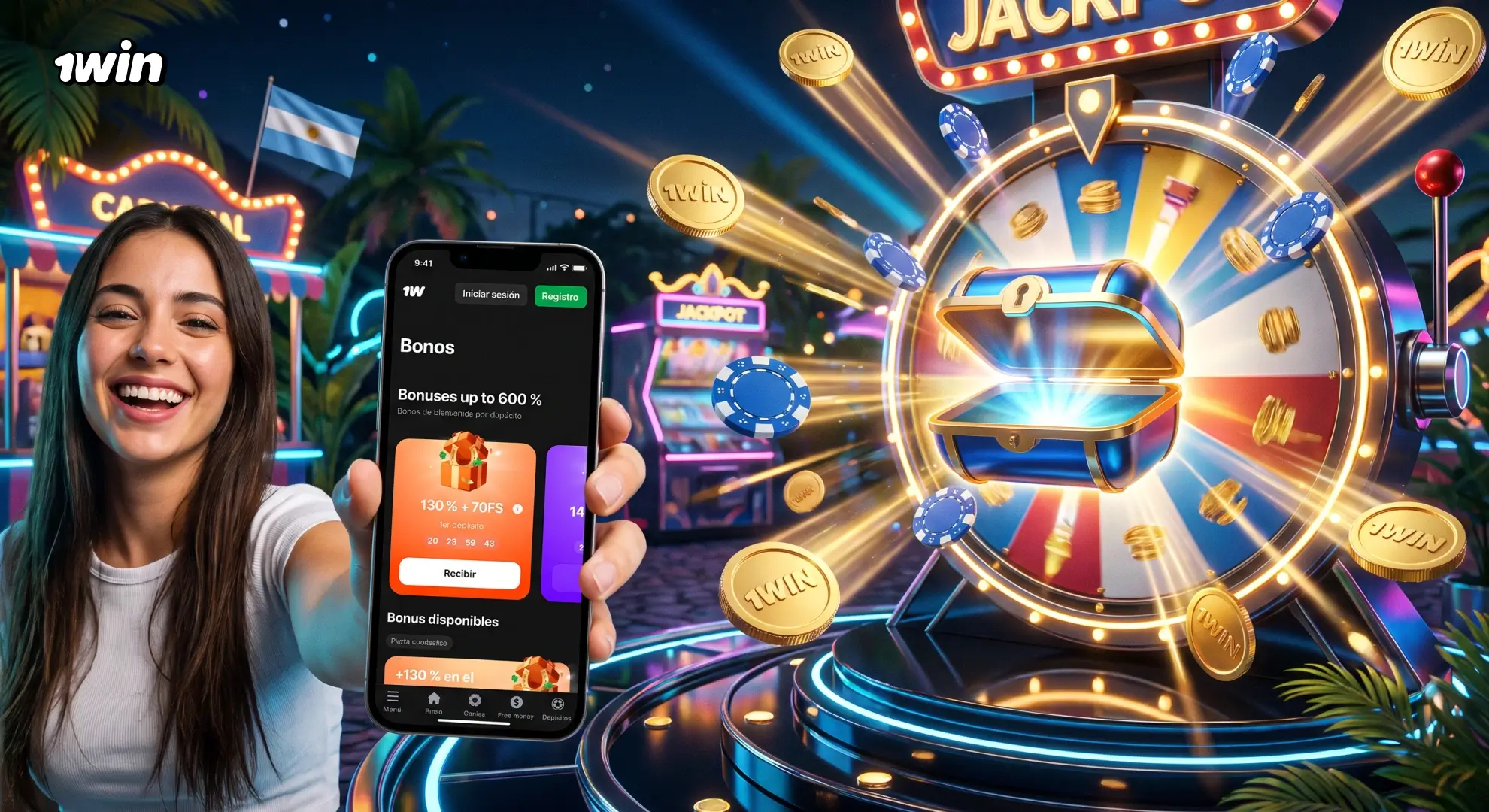 Vouchers de 1win Argentina